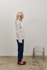 Білий лонгслів 4072 фото 2