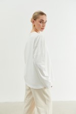 Молочний лонгслів 3780 фото 3