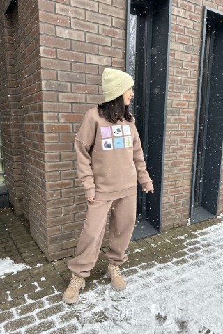 Коричневі штані 37323732 купить