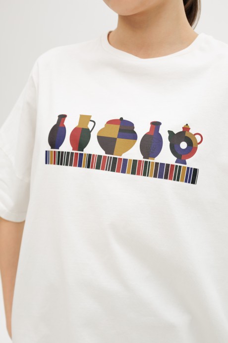 Біла футболка 38203820 купить