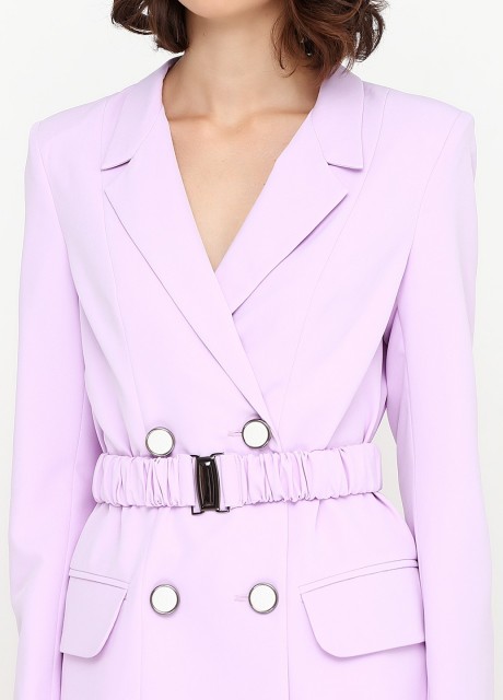 Жакет с поясом на резинке2347 купить