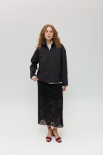 Чорна спідниця 4029 фото 4
