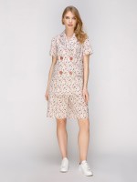 Шорти в квітковий принт фото 0