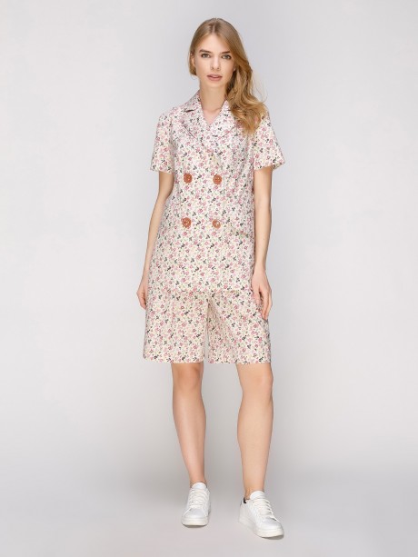 Шорти в квітковий принт2657 купить