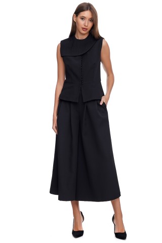 Приталена блуза без рукава 29232923 купить