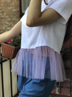 Футболка з фіолетовим фатимом фото 1