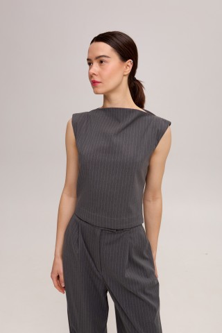 Сіра блуза 39573957 купить