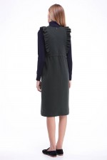 Платье без рукава из шерсти фото 1