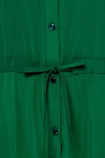 Зеленый рубашечный комбинезон фото 3