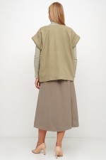 Оливковий жилет фото 1